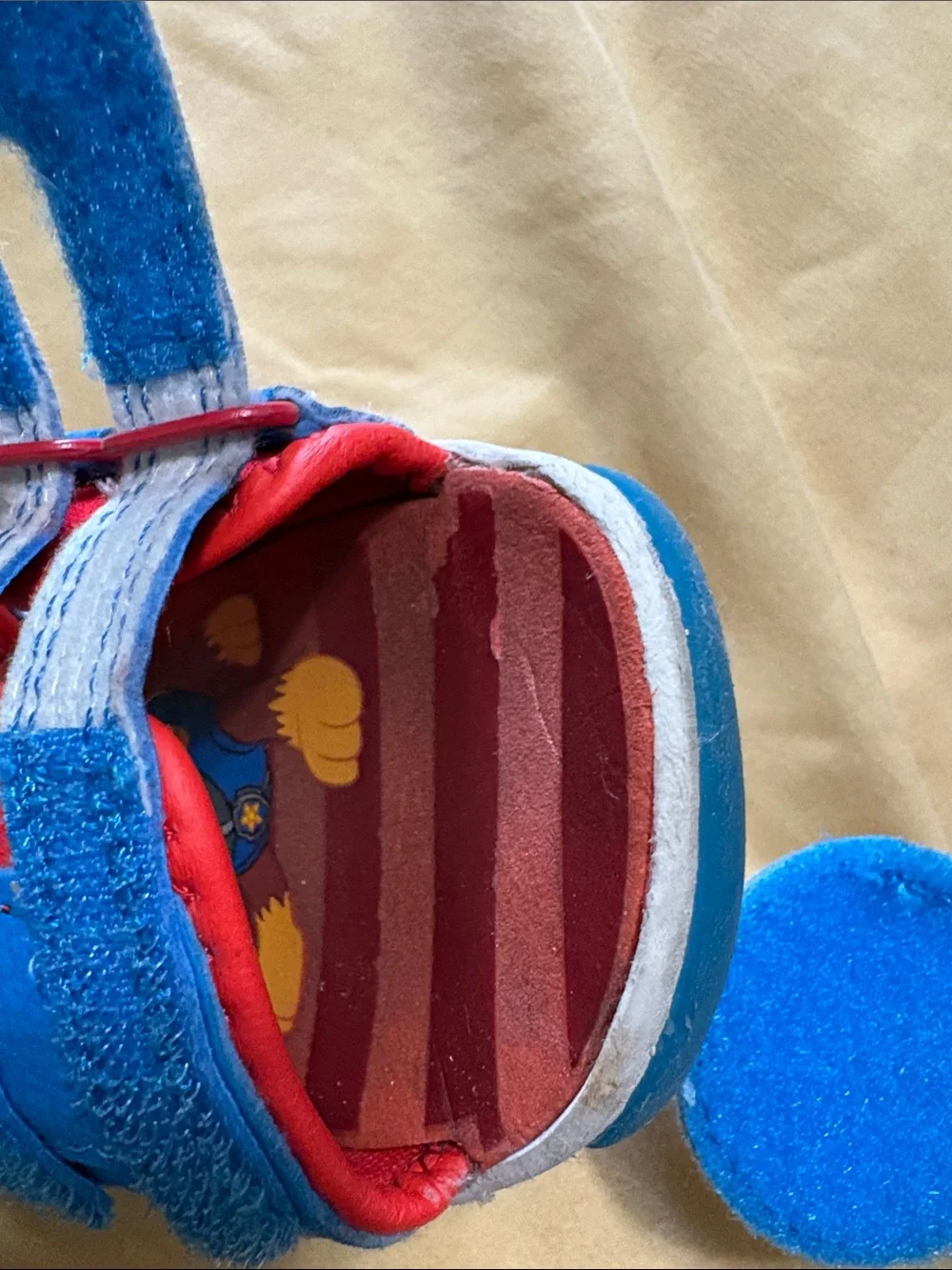 Paw Patrol Blue, Red and Yellow Kids Character Sandals